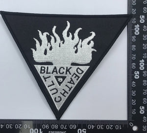 BLACK DEATH CULT "LOGO" EMBROIDERED PATCH