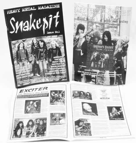 SNAKEPIT - ISSUE N°1 - Zine A4