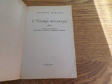 L'Orange Mécanique - Anthony Burgess - LIVRE