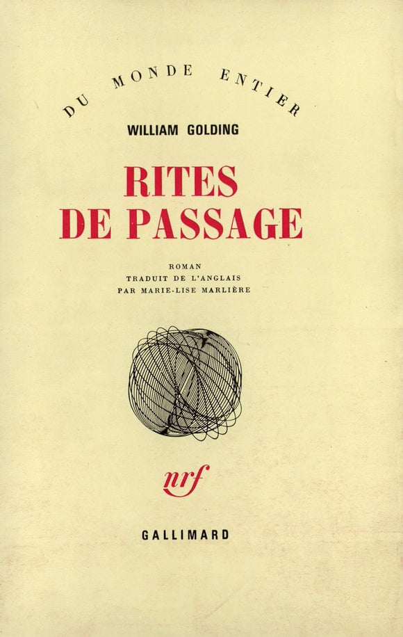 Rites de passage Broché – Grand livre, 4 octobre 1983 - LIVRE