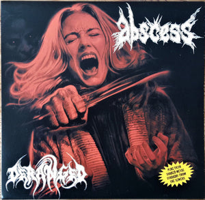 ABSCESS / DERANGED - SPLIT  - 10"MLP