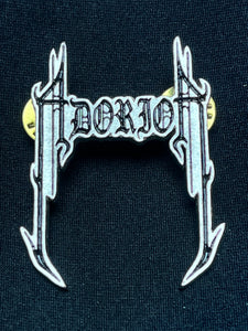 ADORIOR "LOGO" METAL BADGE PIN