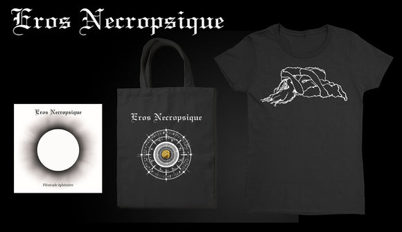 EROS NECROPSIQUE -  2 x LP + Girly + Totebag + Metal Pins - BUNDLE