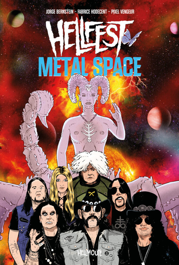 HELLFEST METAL SPACE - BD - Edition Rouquemoute