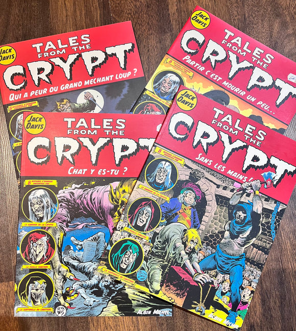 TALES FROM THE CRYP Tomes 2, 4, 7 & 8 BD - LIVRE