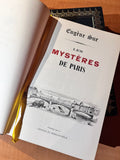 Les Mystères de Paris - Eugène Sue  - 3 TOMES Reliés - LIVRE