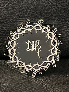 MALHKEBRE "CROWN OF THORNS" METAL BADGE PIN