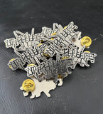 MALHKEBRE "LOGO" METAL PIN