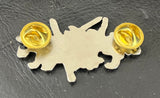 MALHKEBRE "LOGO" METAL PIN