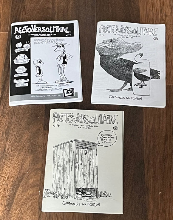 RECTOVERSOLITAIRE - LOT de 3 numéros !!!