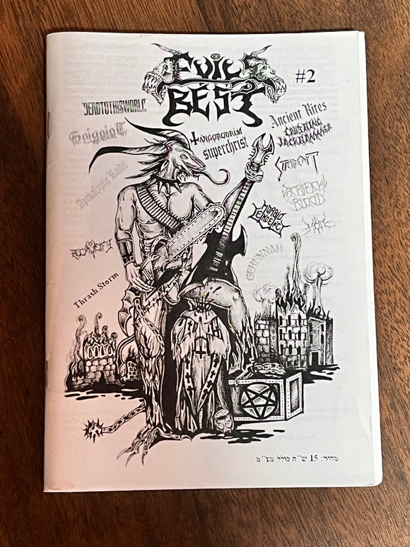 EVILS BEST - Issue 2 - Fanzine A5
