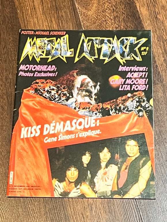 METAL ATTACK - Numéro 2 - Fanzine A4