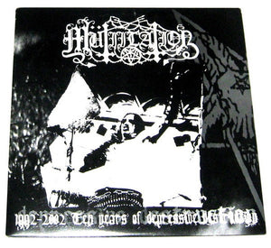 MÜTIILATION - 1992-2002 TEN YEARS OF DEPRESSIVE DESTRUCTION - 2 x LP