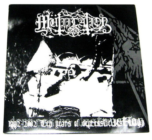 MÜTIILATION - 1992-2002 TEN YEARS OF DEPRESSIVE DESTRUCTION - 2 x LP