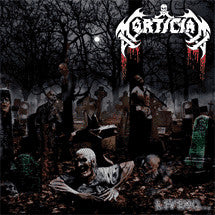 MORTICIAN / FLESHGRIND - LIVING DEAD - LP