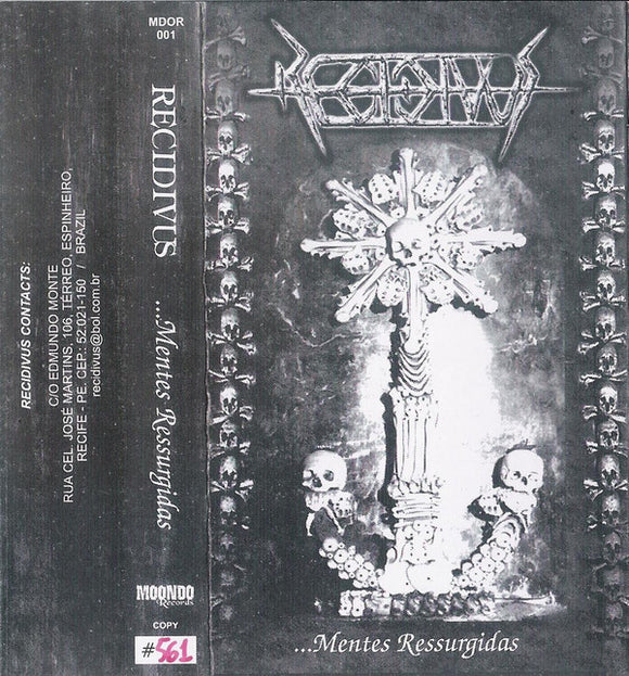 RECIDIVUS - ...MENTES RESSURGIDAS - Tape