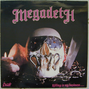 MEGADETH - KILLING IS MY BUSINESS - LP