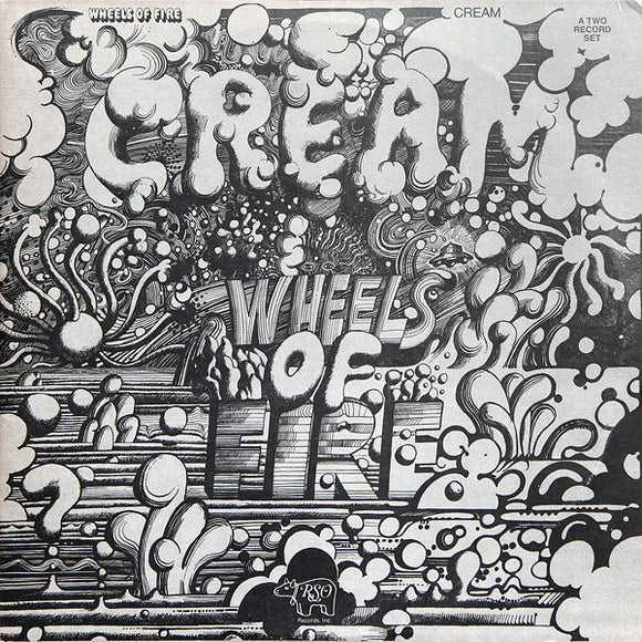 CREAM - WHEELS OF FIRE - 2 x LP Gatefold