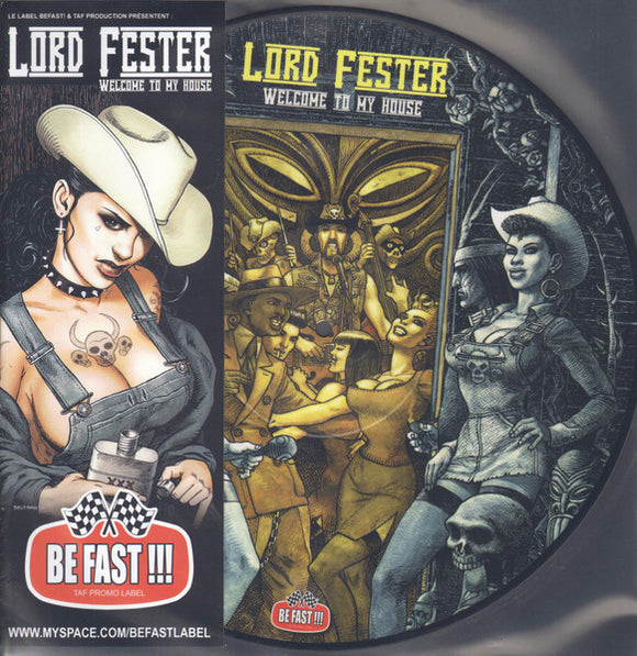 LORD FESTER - WELCOME TO MY HOUSE - LP Picture