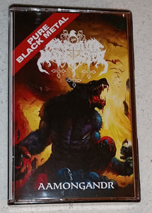 SATANIC WARMASTER "AAMONGANDR" Tape