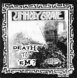 WAKING TERROR / UNHOLY GRAVE - SPLIT - 7"EP