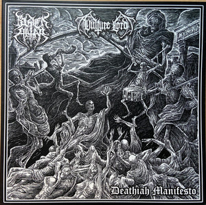 VULTURE LORD / BLACK ALTAR "DEATHIAH MANIFESTO" LP