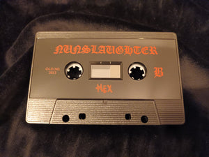 NUNSLAUGHTER "HEX" Tape - black shell