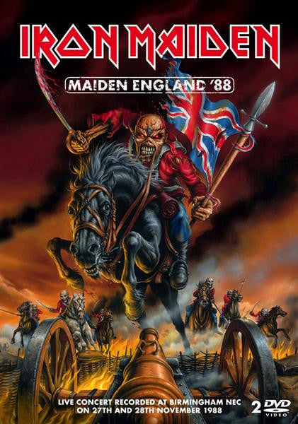IRON MAIDEN - MAIDEN ENGLAND '88 - 2 x DVD