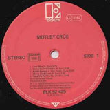 MÖTLEY CRÜE - TOO FAST FOR LOVE - LP
