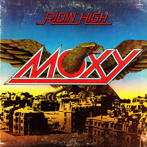 MOXY - RIDIN' HIGH - LP