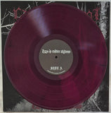 CACHOT D'EFFROI "DANS LE CIMETIERE ABANDONNE" LP - purple