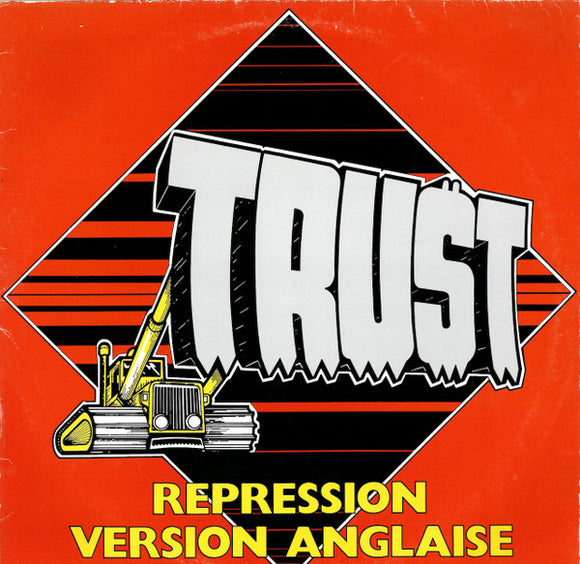 TRUST - REPRESSION (Version Anglaise) - LP