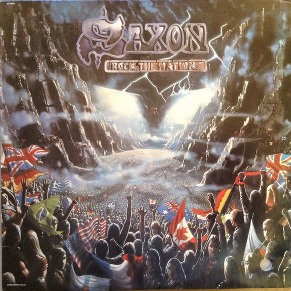 SAXON - ROCK THE NATIONS - LP