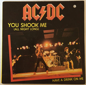 AC/DC - YOU SHOOK ME (All night long) - 7"EP