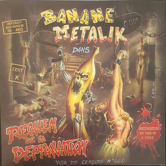 BANANE METALIK - REQUIEM DE LA DEPRAVATION - LP