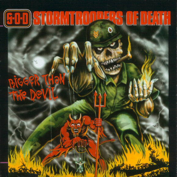 S.O.D. - BIGGER THAN THE DEVIL - LP