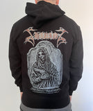 SHINING "THE ENEMY TREATMENT" HOODED-ZIPPED SWEATSHIRT