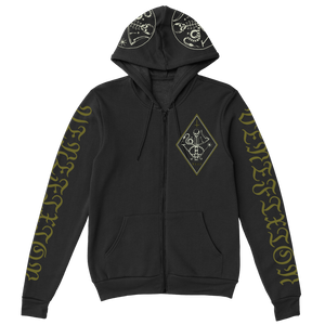 VENEFIXION "THE BLOSSOM OF EVIL" HOODED-ZIPPED SWEATSHIRT