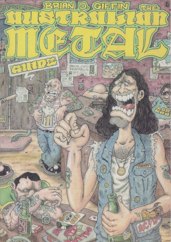 THE AUSTRALIAN METAL GUIDE - BRIAN J. GIFFIN - BOOK
