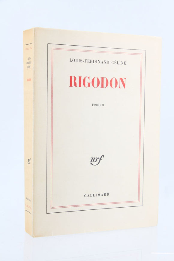 LOUIS-FERDINAND CELINE - RIGODON - LIVRE