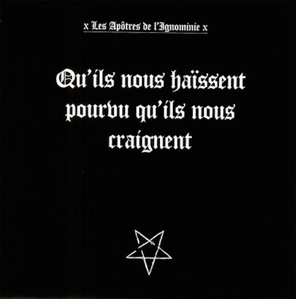 LES APÔTRES DE L'IGNOMINIE - Sticker