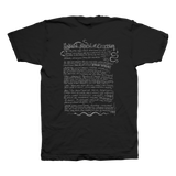 ILL OMEN "RADIANT BEHEST OF EXCESSUM" BLACK T-SHIRT & GIRLY