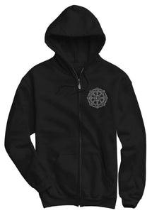 MALHKEBRE "OBSCURUS RELIGIOSUS" ZIP-UP HOODIE - POD