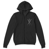 MALHKEBRE "RESISTANCE SATANIQUE" ZIP-UP HOODIE - POD