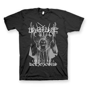 MALHKEBRE "OBSCURUS RELIGIOSUS" BLACK TSHIRT & GIRLY