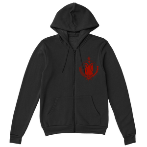 NEO INFERNO 262 "ABSOLUTE EVIL" HOODED-ZIPPED SWEATSHIRT - POD