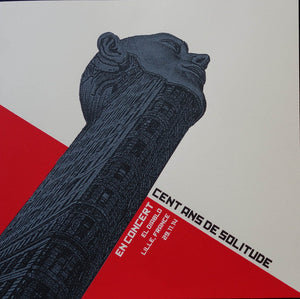 CENT ANS DE SOLITUDE "EN CONCERT - EL DIABLO, Lille, France 29.11.14" LP