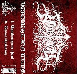 HEXECRATION RITES "DEMO XXMVIII" TAPE