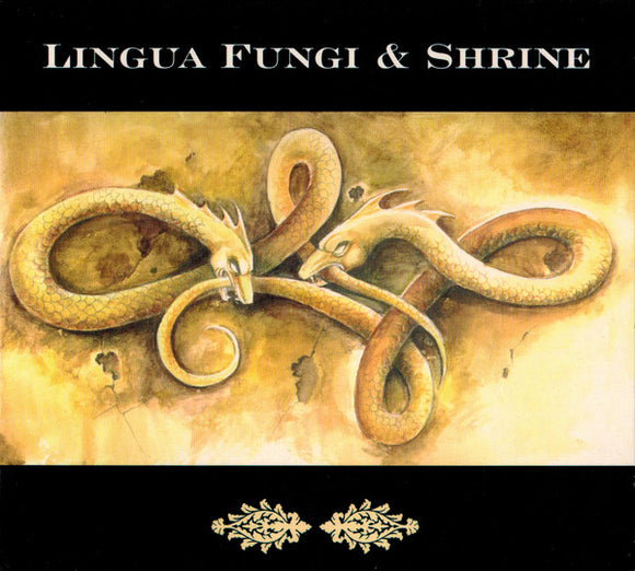 LINGUA FUNGI & SHRINE - STRANGE GROWTHS / WANDER - CD Digipak