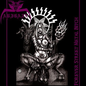 ABIGAIL "Forever Street Metal Bitch" LP Neon Purple Galaxy